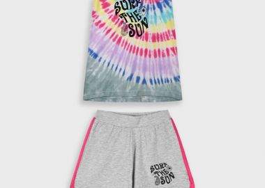 Σετ με τύπωμα για κορίτσι | ΜΕΛΑΝΖΕ - Energiers - 